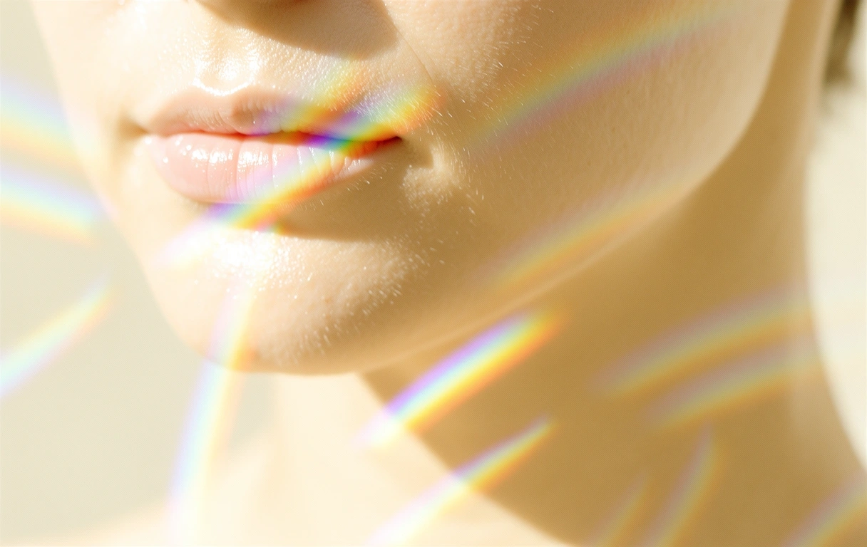 Detail textury pleti